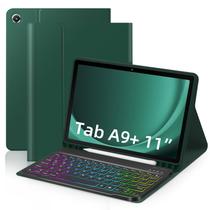Capa com teclado para Samsung Galaxy Tab A9 Plus de 11 polegadas