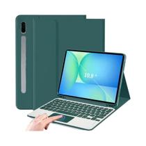Capa Com Teclado Para Samsung Galaxy Tab S10 FE 10.9 Polegadas SM-X520 X526 X526B