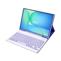 Capa Com Teclado Para Samsung Galaxy Tab S10 FE 10.9 Polegadas SM-X520 X526 X526B
