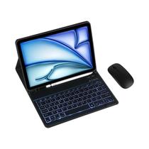 Capa Com Teclado Para Samsung Galaxy Tab S10 FE De 10,9 Polegadas Com Suporte Integrado Para S Pen E
