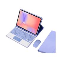 Capa Com Teclado Para Samsung Galaxy Tab S10 Lite 10.9 Polegadas SM-X400 X406B