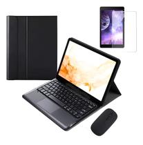 Capa Com Teclado Para Tab S8+ 12.4 + Mouse + Pelicula Capa Com Teclado Para Tab S8+ 12.4 + Mouse + Pelicula