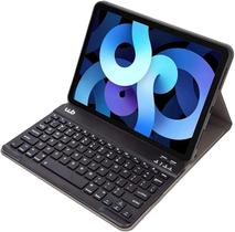 Capa com teclado para Table Air 4ª e 5ª 10.9" Polegadas Couro Preto com duração de até 35 horas de bateria