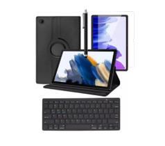 Capa Com Teclado + Película de Vidro + Caneta Para Tablet A9 8.7