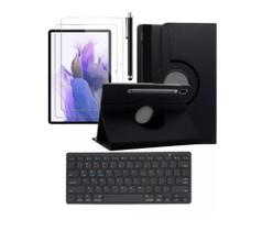 Capa Com Teclado + Película de Vidro + Caneta Para Tablet S7 FE 12.4
