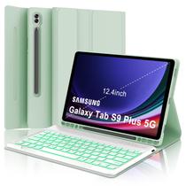 Capa com Teclado SENGBIRCH para Galaxy Tab S9 Plus 12,4" com Retroiluminação
