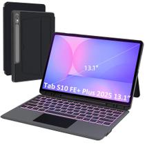 Capa com Teclado SNOODU para Galaxy Tab S10 FE+ 13,1" com Retroiluminação Capa com Teclado SNOODU para Galaxy Tab S10 FE+ 13,1" com Retroiluminação