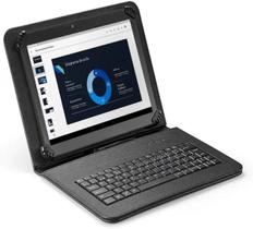 Capa com Teclado Tablet 10" Cabo USB Tipo C Multi NB406