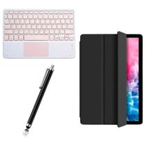 Capa com Teclado Touchpad e Caneta p/ Galaxy Tab A9 Plus 11” Kit Completo