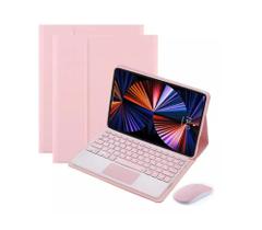 Capa Com Teclado Touchpad + Mouse Para Galaxy S9 Fe 10.9