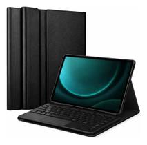 Capa Com Teclado Touchpad Para Samsung Tab S9 Fe+ 12.4 Capa Com Teclado Touchpad Para Samsung Tab S9 Fe+ 12.4
