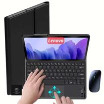 Capa Com Teclado Touchpad para Tablet Lenovo M9 9 Polegadas + Mouse
