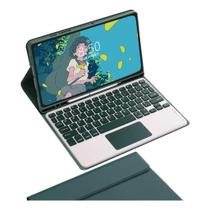 Capa Com Teclado Touchpad Sem Fio Para Galaxy Tab A9 Plus