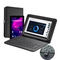 Capa com Teclado USB Tipo C P/ Tablet Positivo Vision Tab 7