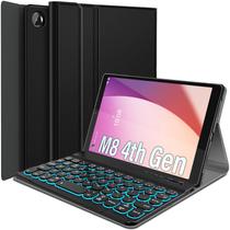 Capa com Teclado Wireless Wineecy para Lenovo Tab M8 4ª Geração 8" Capa com Teclado Wireless Wineecy para Lenovo Tab M8 4ª Geração 8"