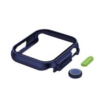 Capa com tela de Vidro para Apple Watch - Azul