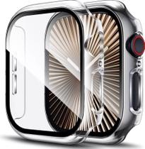 Capa Com Vidro Integrado Para Watch 46Mm Transparente Capa Com Vidro Integrado Para Watch 46Mm Transparente