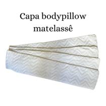 Capa Com Zíper Matelada Travesseiro De Corpo Fronha Xuxão Percal Algodão 180 Fios 1,30mt x 0,30cm - bambusoft