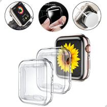 Capa Comaptível com Apple Watch Series Case Bumper Flexível - Difinity