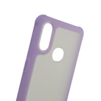 Capa Compatível A01 Fosca Anti-Impacto com Borda Colorida 8 Cores Escolha a Cor Kit 2/3