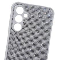 Capa Compatível A14 A15 A16 A17 A26 A36 S23 S20 FE S21 FE S23 FE Brilhante Com Strass 6 Cores Anti-I