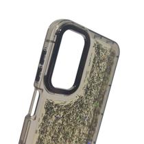Capa Compatível A24 Glitter Anti-Impacto Transparente Kit 2/3 Escolha Cor 7 Cores Silicone