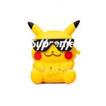 Capa Compatível AirPods Pro Silicone Pikachu Supreme