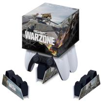 Capa compatível Base de Carregamento PS5 Controle - Call of Duty Warzone - Pop Arte Skins