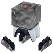 Capa compatível Base de Carregamento PS5 Controle - Caveira Skull - Pop Arte Skins