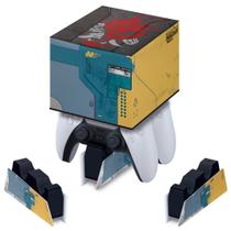 Capa compatível Base de Carregamento PS5 Controle - Cyberpunk 2077 Bundle