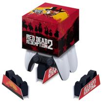 Capa compatível Base de Carregamento PS5 Controle - Red Dead Redemption 2