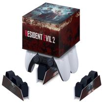Capa compatível Base de Carregamento PS5 Controle - Resident Evil 2 Remake - Pop Arte Skins