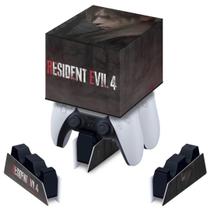 Capa compatível Base de Carregamento PS5 Controle - Resident Evil 4 Remake - Pop Arte Skins