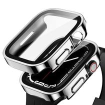 Capa compatível com Apple Watch de 40 mm com vidro temperado Capa compatível com Apple Watch de 40 mm com vidro temperado