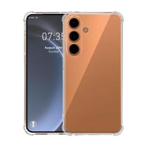 Capa Compatível com Galaxy S24 Transparente Proteção de CAM Capa Compatível com Galaxy S24 Transparente Proteção de CAM