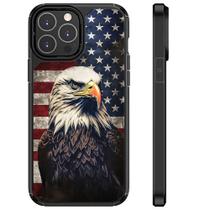 Capa compatível com iPhone 16 Plus Eagle Design Rugged TPU