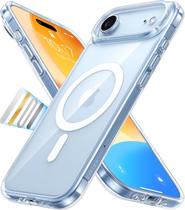 Capa Compatível com iPhone 17 Air com MagSafe (Proteção contra Queda de Grau Militar) Fino Translúcido