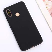 Capa compatível com mi A2 Capinha emborrachada flexível para xiaomi TPU