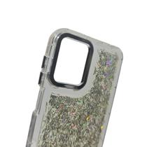 Capa Compatível G23 Glitter Anti-Impacto Transparente Kit 2/3 Escolha Cor 7 Cores Silicone