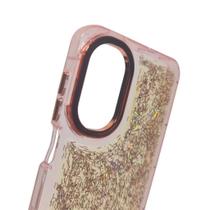 Capa Compatível G52 Glitter Anti-Impacto Transparente Kit 2/3 Escolha Cor 7 Cores Silicone
