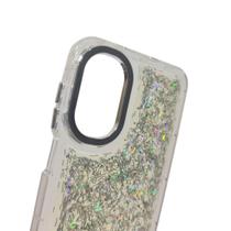 Capa Compatível G52 Glitter Anti-Impacto Transparente Kit 2/3 Escolha Cor 7 Cores Silicone