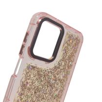 Capa Compatível G53 Glitter Anti-Impacto Transparente Kit 2/3 Escolha Cor 6 Cores Silicone