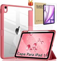 Capa Compatível ipad 11 Geração 2025 A16 11, ipad 10th de 10,9, Com Suporte para pencil Pencil e Despertar Sono Capa Compatível ipad 11 Geração 2025 A16 11, ipad 10th de 10,9, Com Suporte para pencil Pencil e Despertar Sono