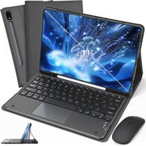 Capa Compativel iPad A16 11 10th 2022 iPad Air 11 Air 5ª 4ª geração 10,9 Teclado Magico Keyboard + Teclado + Mouse Tra