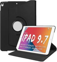Capa Compativel ipadd 5/6 (9.7") e ipadd Air 1 (9.7") CASE PARA ipadd 5ª/6ª GERAÇÃO DE 9.7" POL. ANO 2017/2018 Giratóri