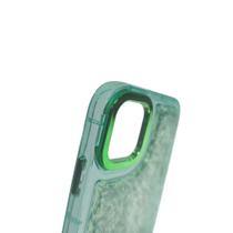 Capa Compatível IPHONE 11 Glitter Anti-Impacto Transparente Kit 2/3 Escolha Cor 7 Cores Silicone