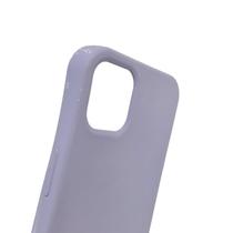 Capa Compatível IPHONE 13 14 de Silicone com Forro de Camurça Antiderrapante e Anti-Risco