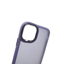 Capa Compatível Iphone 13 Fosca com Borda Colorida Anti Impacto Kit 1, 2 ou 3 Unidades
