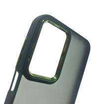Capa Compatível M35 Fosca com Borda Colorida Anti Impacto Kit 1, 2 ou 3 Unidades