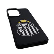 Capa Compatível Moto G05 Time de Futebol Mostre Sua Paixão Cor:SANTOS